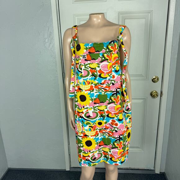 Lucy & Yak Dresses & Skirts - Lucy Yak Women's Overall Dress UK 20 US 16 Asahi Nagata Floral Organic SS29